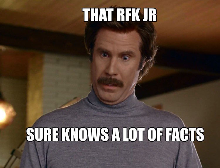 Have you ever listened to RFK Jr on a podcast and been like... #RFKJr2024 #Kennedy2024 #election2024 #droppingknowledge