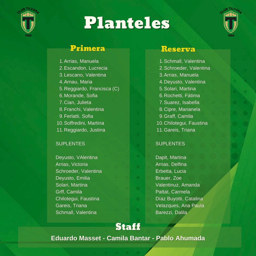 Este sábado, el hockey de nuestra entidad iniciará una nueva edición del Torneo Dos Orillas, que organizan la FEH y la ASH.

En la ocasión, recibiremos al Club Atlético Unión (SF), con partidos en distintas categorías.

¡Vení al club! ¡Acompañemos a las chicas!

¡Éxitos amigas!