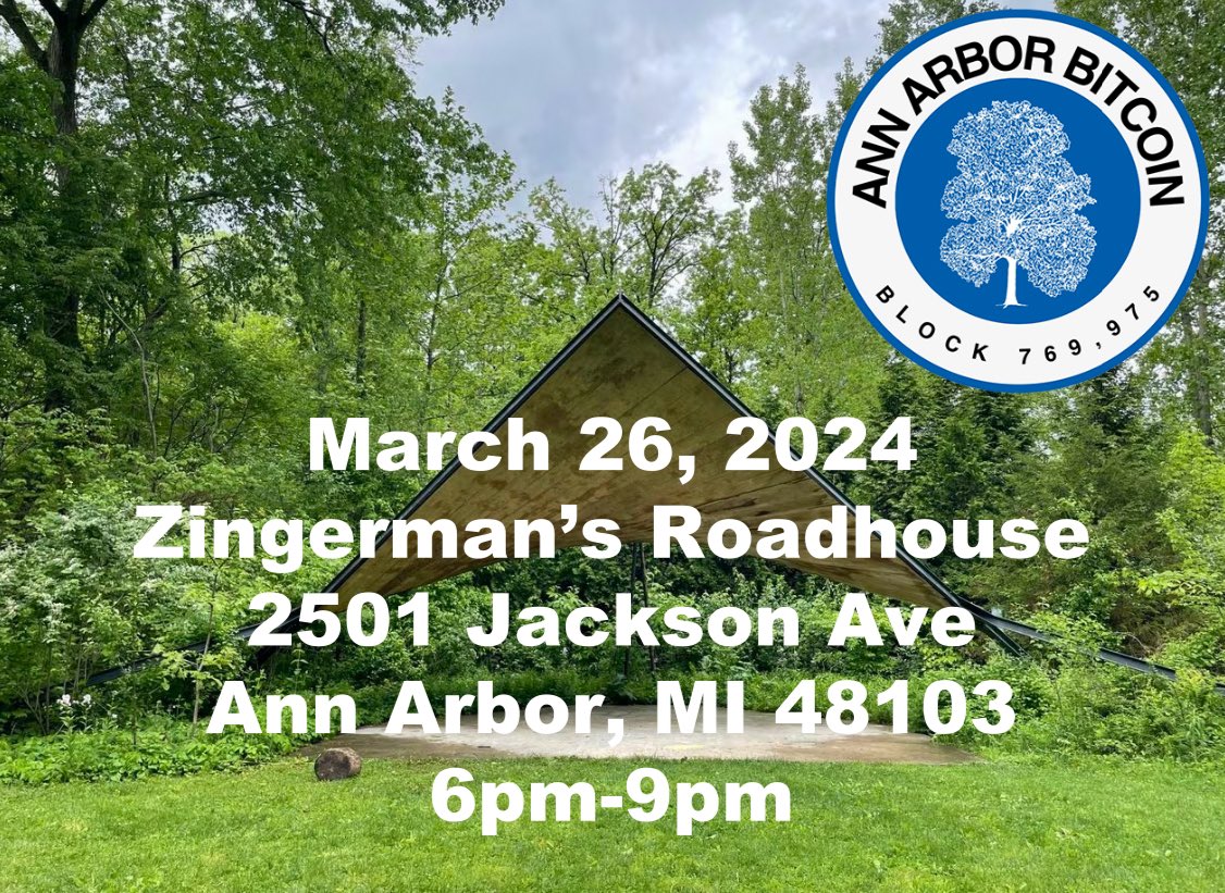 Ann Arbor Bitcoin (@annarborbitcoin) / Posts / X