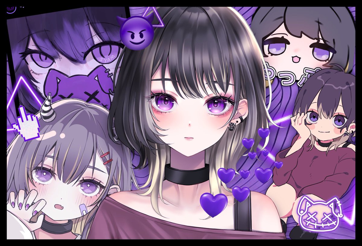 syam_3n's tweet image. ✝️Syam(しゃむ)☪️

▷twitch.tv/syam_3n

✦Fan
#siger 🐈‍⬛👾

✦Tag
illustration ▷ #SyamArt 
others ▷ #Syam #Syam_3n

 #Twitch #streamer #gamergirls