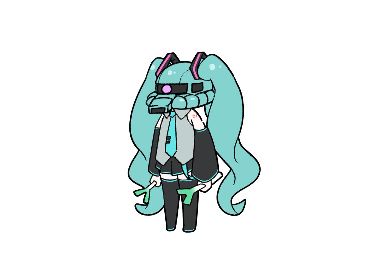 初音ミク 「」|まぶし@にじそ07のイラスト