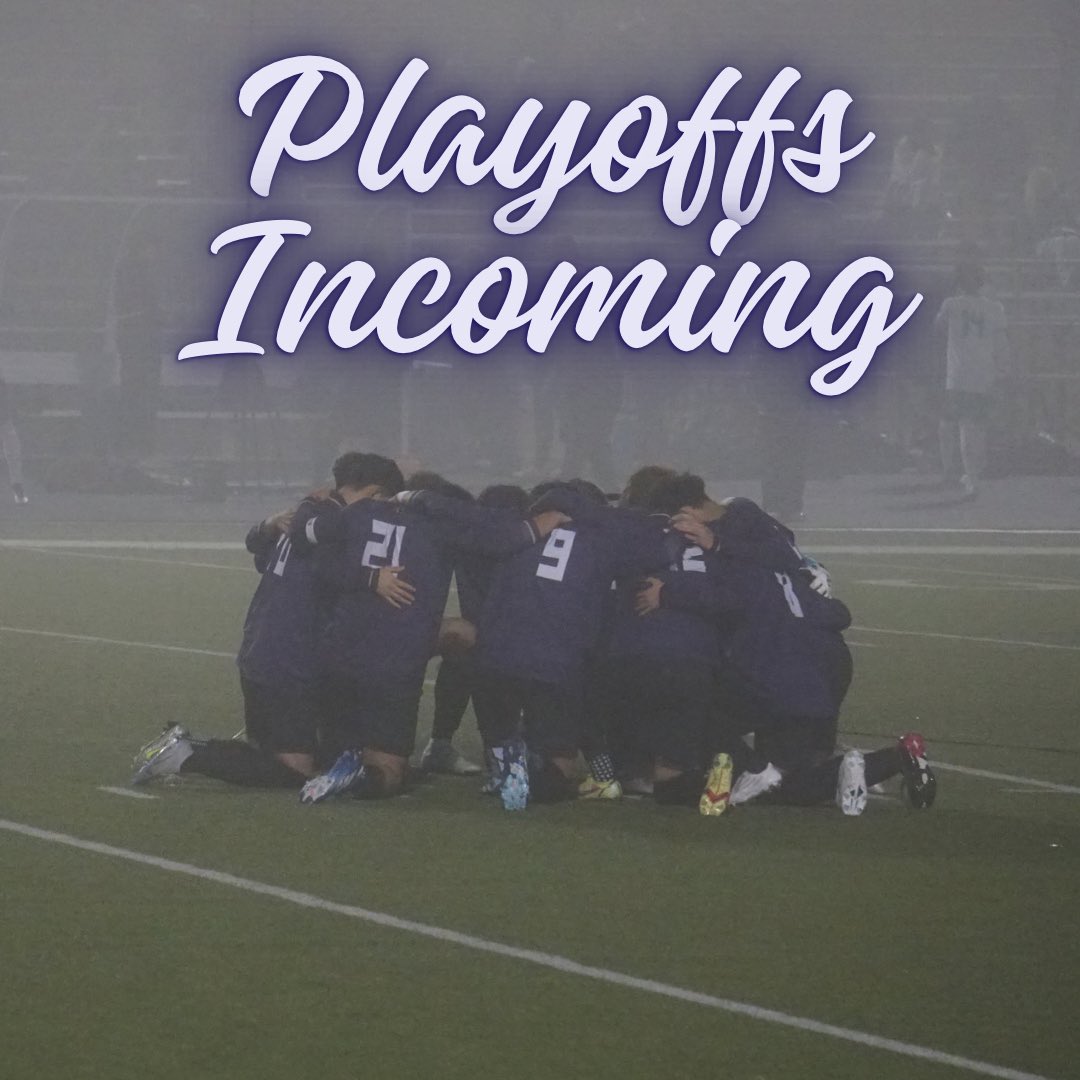 With the result today we are in the playoffs!