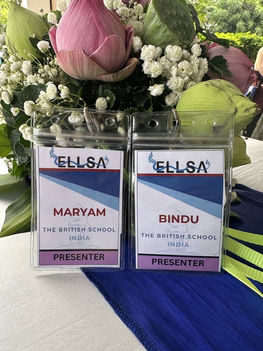 We’re at #ELLSA! <a href="/ISPPCambodia/">ISPP Cambodia</a> <a href="/MaryamSubzposh/">Maryam Subzposh</a> <a href="/Bindyuu/">Bindyuu 🌏</a> #CreatingConditionsforSuccess
