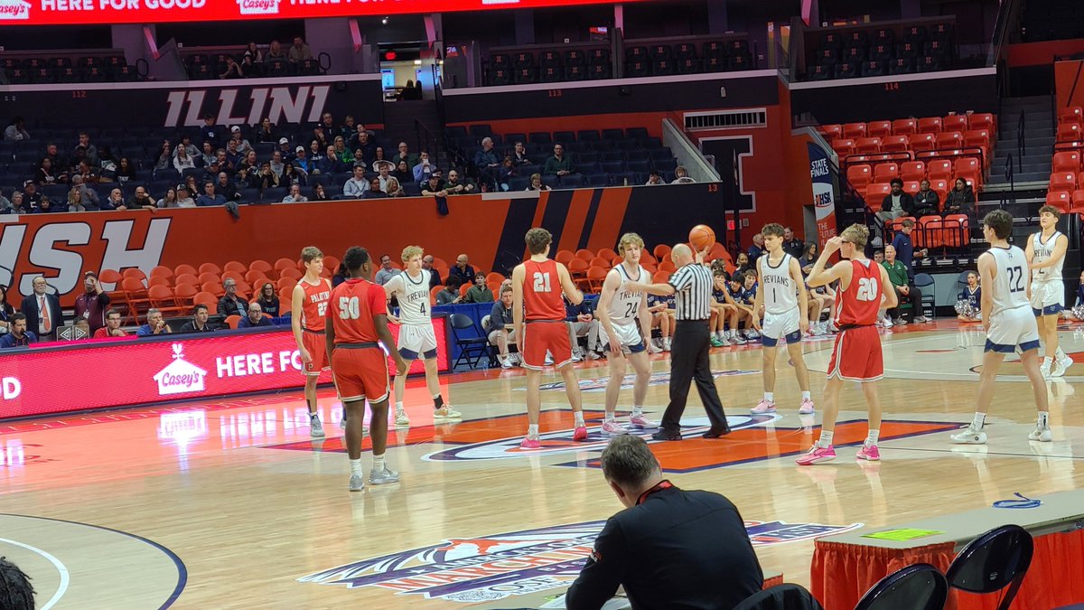 New Trier 53, Palatine 35 IHSA State - Class 4A Third Place at University of Illinois New Trier: Daniel Houlihan 12 Colby Smith 9 Palatine: Tony Balanganayi 15 Tommy Elter 35