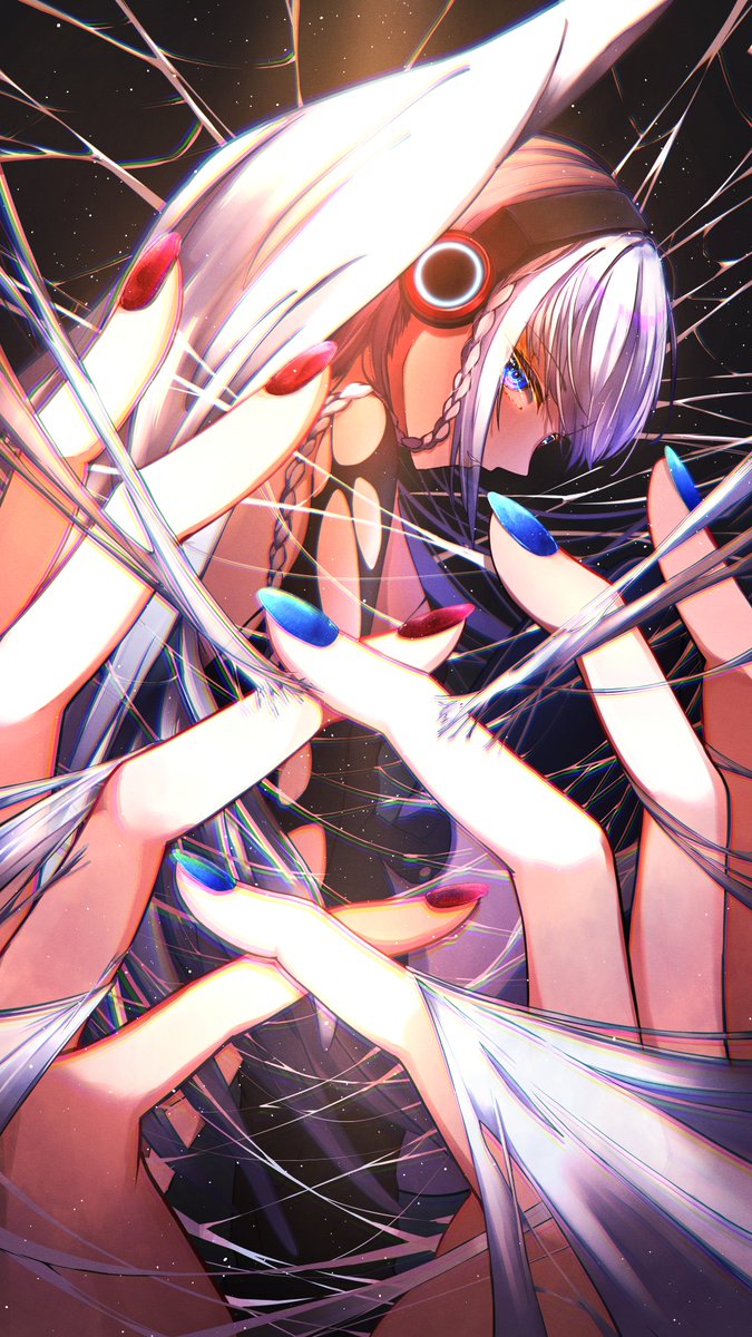 羽化途中。
#羽累イラストコンテスト #羽累