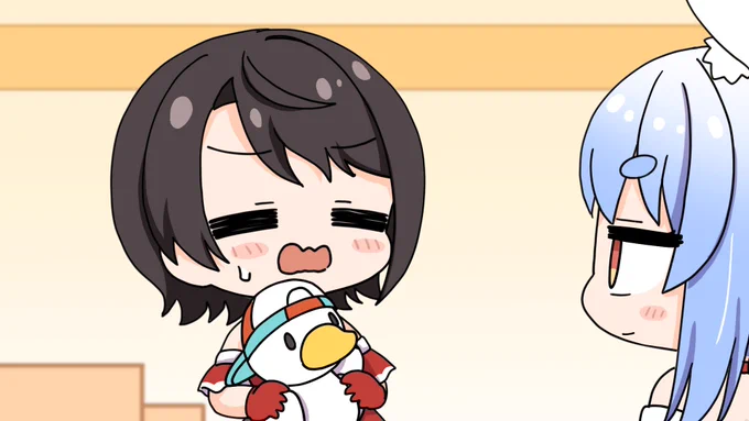 聖なる夜に険悪なムードを出してトイレに行った3人を驚かせようとするあくぺこ#ぺこらーと #あくあーと #プロテインザスバル 