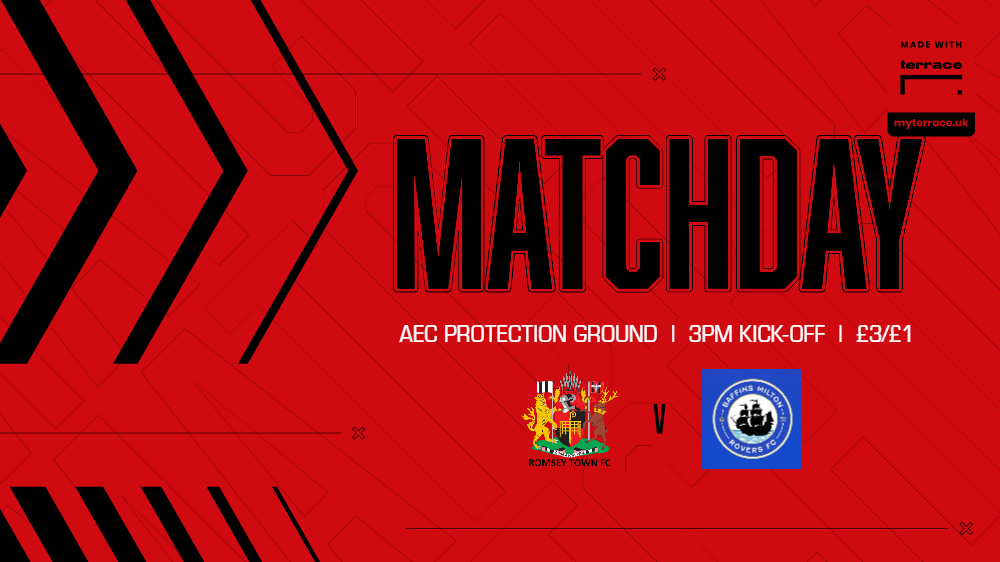 ⚽️MATCH-DAY⚽️ Today our Development side welcome @BMRFC Development to the @AecProtection Ground. ⚽️@BMRFC 🏟️@AecProtection Ground, SO51 8GJ ⏰3pm Kick-Off 🎟️£3 | £1