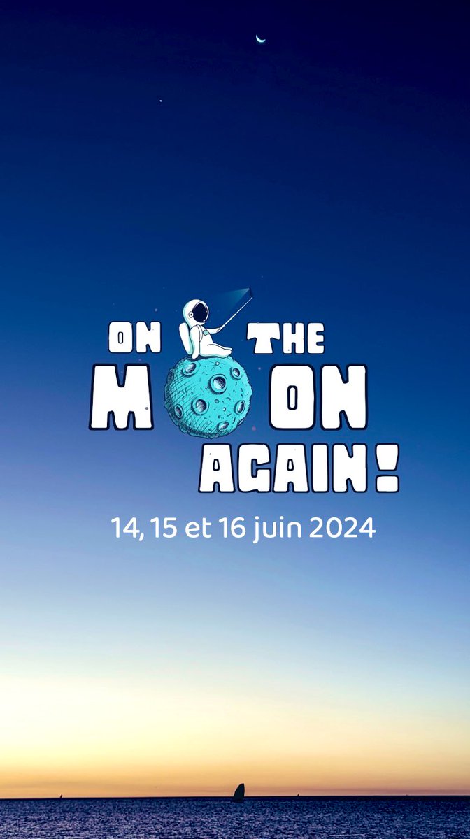 Préparez vos lunettes et vos télescopes ! La cinquième édition de @OnMoonAgain se déroulera les 14, 15 et 16 juin 2024. Les inscriptions sont ouvertes. saf-astronomie.fr/on-the-moon-ag…