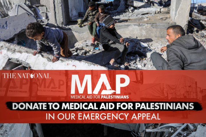 The National has launched a fundraiser with Medical Aid for Palestinians All the money raised will go directly to this crucial charity and you can donate using this link 👇 map.org.uk/donate/donatio…