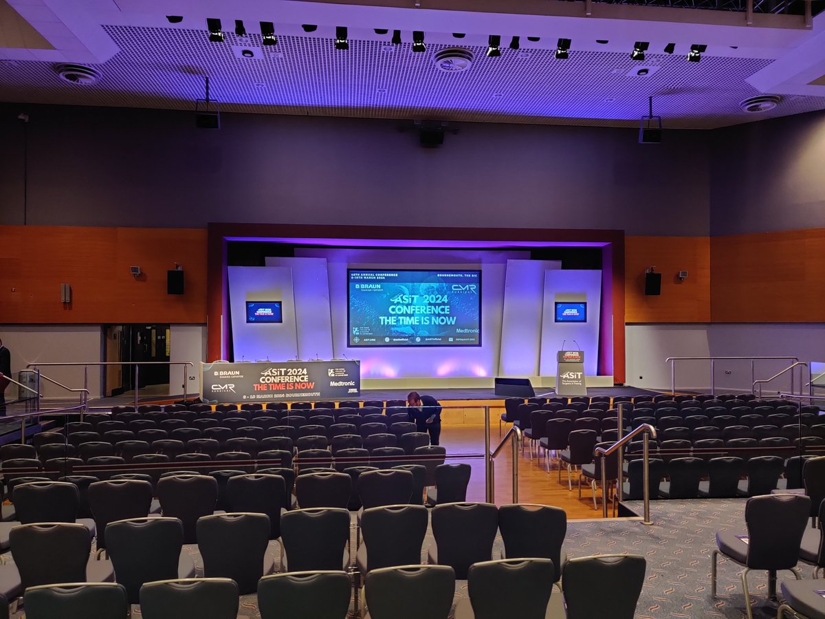 The stage is set..

Amazing to see all of our hard work paying off today, looking forward to seeing everyone soon! 

#ASiT2024 #TheTimeIsNow

@ASiTofficial