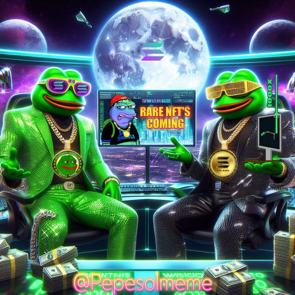 @cryptogems555 @basebrettwifhat You also don't want to miss @Pepesolmeme 's Rare/Legendary NFT's about to release. Check out their amazing community