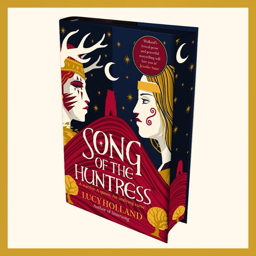✨FLASH GIVEAWAY!!✨ I’ve read SONG OF THE HUNTRESS by <a href="/silvanhistorian/">Lucy Holland</a> &amp; it’s a-ma-zing. The Wild Hunt! Dead kings rising! Sapphic tenderness! This @goldsborobooks edn is gorgeous so grab it while you can. Or RT or share on insta to enter draw fr one. Ends midnight Mon 11 March!
