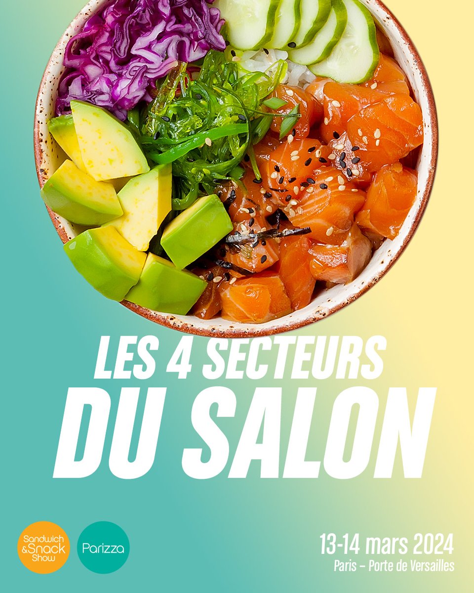 snackshowparis's tweet photo. La semaine prochaine les salons Sandwich &amp; Snack Show et Parizza vont ouvrir leurs portes ! Epicentre du secteur sur 2 jours, l’événement rassemblera les professionnels de la restauration hors domicile et nomade en quête de solutions pour développer leur activité 🚀 https://t.co/KQQb5huCSt
