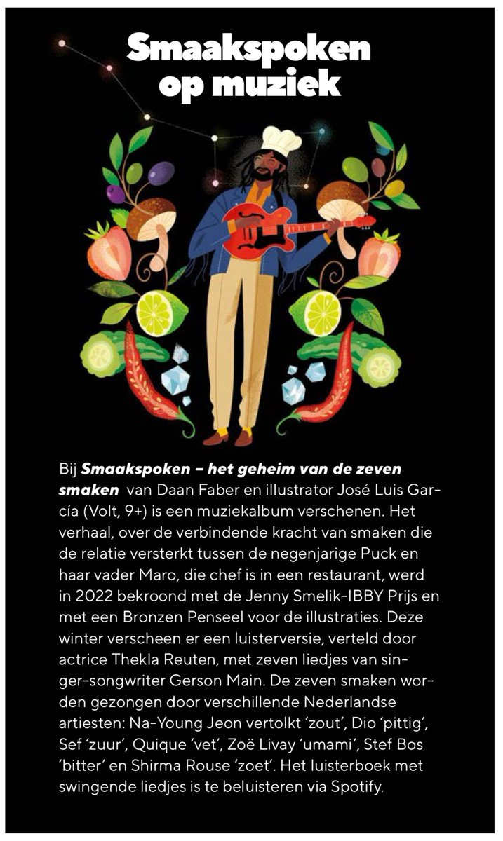 Ons muzikale kindje in Lezen van @stichtinglezen! <a href="/UitgeverijVolt/">Uitgeverij Volt</a>