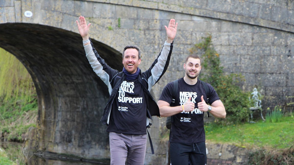 Today’s the day! Let’s give a big shout-out to all our wonderful supporters taking part in the #MensWalkToSupport – we hope you all have a fantastic day!

#WalkForACause #MenSupportingMen #CharityFundraising