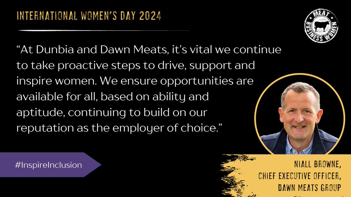 Meat industry leaders pledge action on gender equality at the first-of-its-kind roundtable. Industry leaders from across the food supply chain agreed more progress is needed to improve gender inclusion within the sector 👫 To read more visit - dawnmeats.com/meat-industry-… @MeatWomen