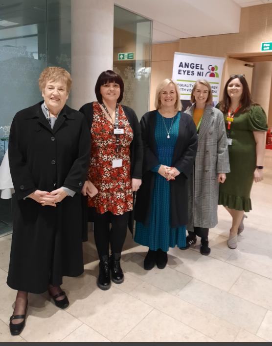 Angeleyes_ni's tweet photo. For IWD, we celebrated our founder and CEO, Sara @QUB. Sara shared her story and journey in forming both the charity and social enterprise @EmpatheyesVisio Very proud of Sara as she leads the way in helping effect positive change for CYP and families #womenmakingadifference https://t.co/JYEbpXTUOu
