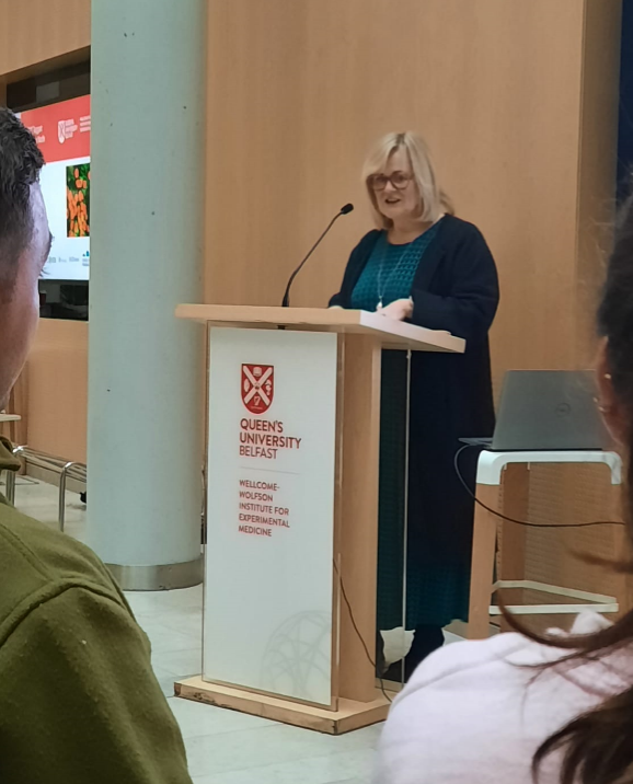 Angeleyes_ni's tweet photo. For IWD, we celebrated our founder and CEO, Sara @QUB. Sara shared her story and journey in forming both the charity and social enterprise @EmpatheyesVisio Very proud of Sara as she leads the way in helping effect positive change for CYP and families #womenmakingadifference https://t.co/JYEbpXTUOu