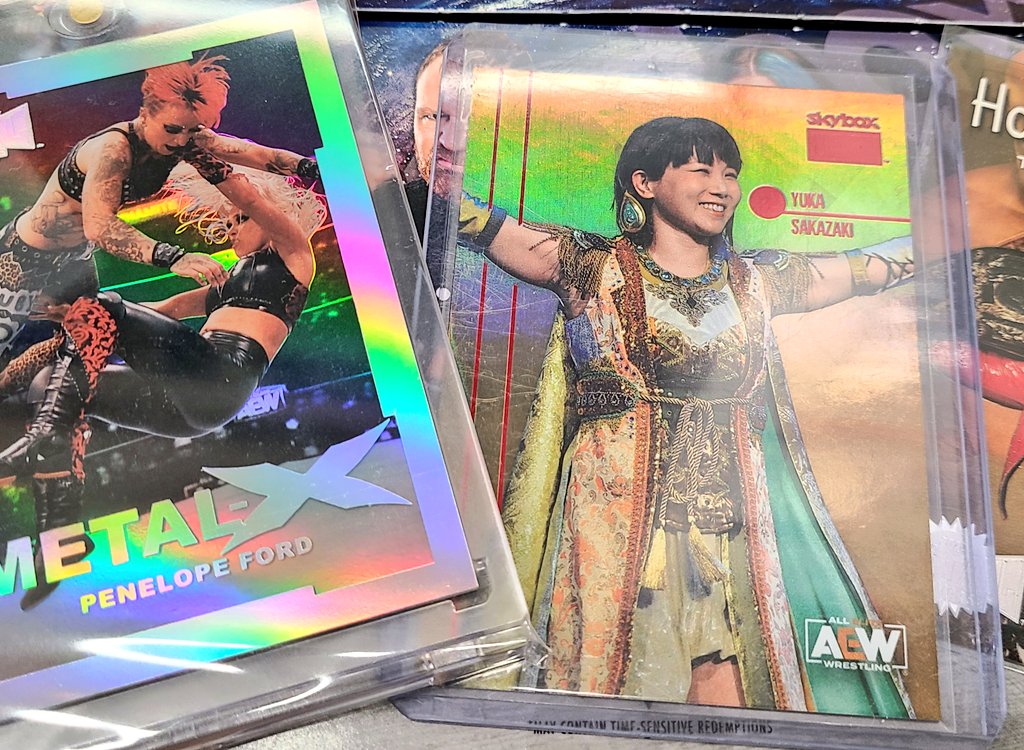 Ryoh85647337's tweet image. 🐔🐔🐔☺️☺️☺️
#AEW
#yukasakazaki
#坂崎ユカ
#skybox