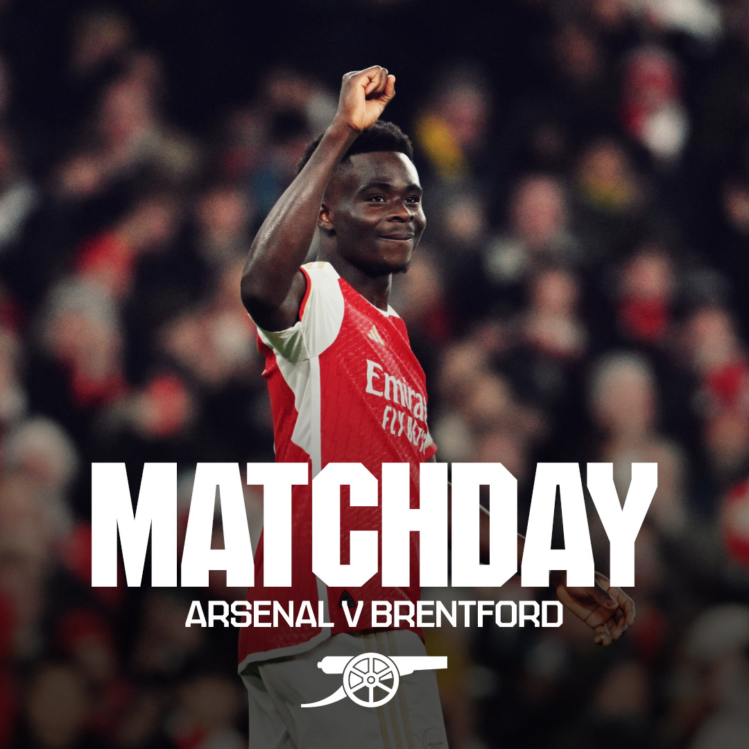 Arsenal will play today and we are happy 😍

Let's go Gunners 🥳

<a href="/BrentfordFC/">Brentford FC</a> you will pay what you did in 2021.
#ARSBRE
