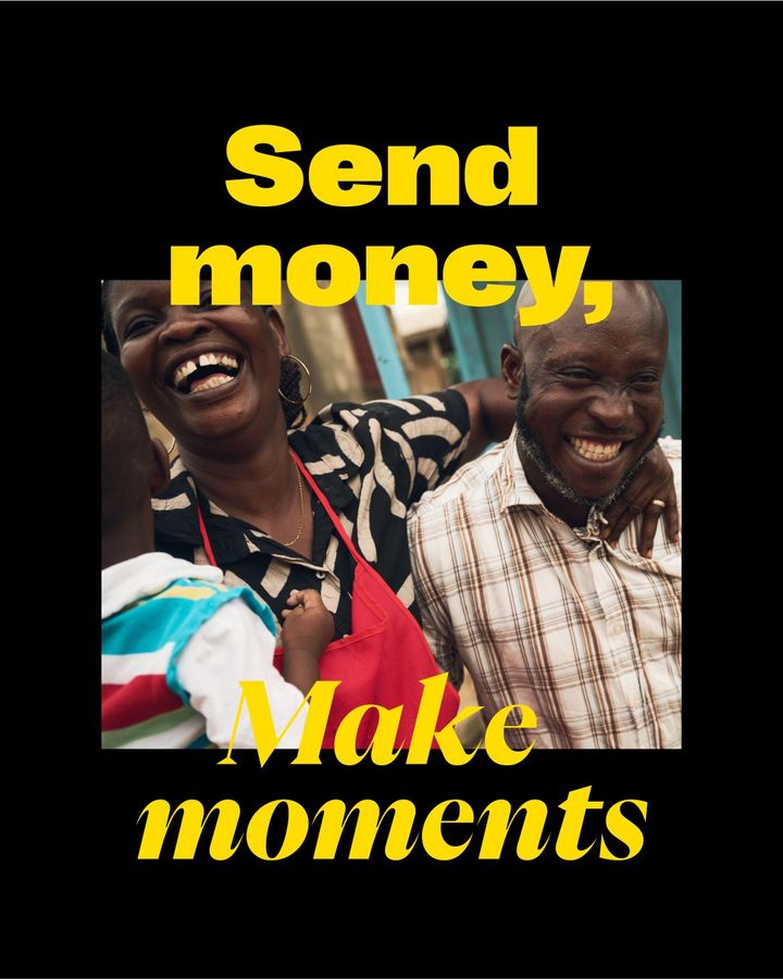 Show them they mean the world to you, even if they moved halfway across it.​ Send with Western Union.