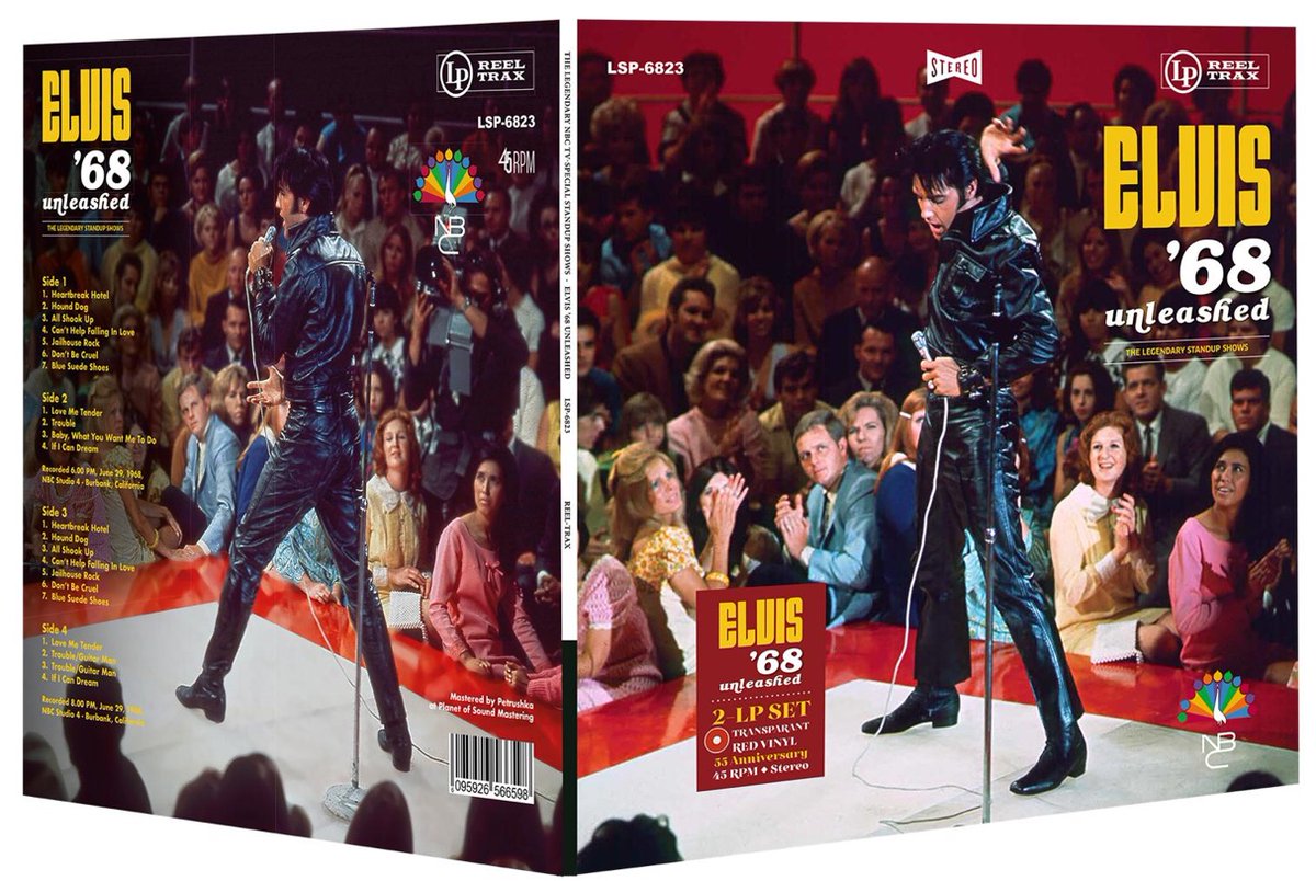 In 2023 the Reel Trax import record label released the ‘Elvis ’68 Unleashed’ CD featuring newly created Stereo Mixes of the legendary Standup Shows, and now they are back with a vinyl edition. Read the complete review at: elv75.blogspot.com/2024/03/review… #elvis #elvispresley #vinyl