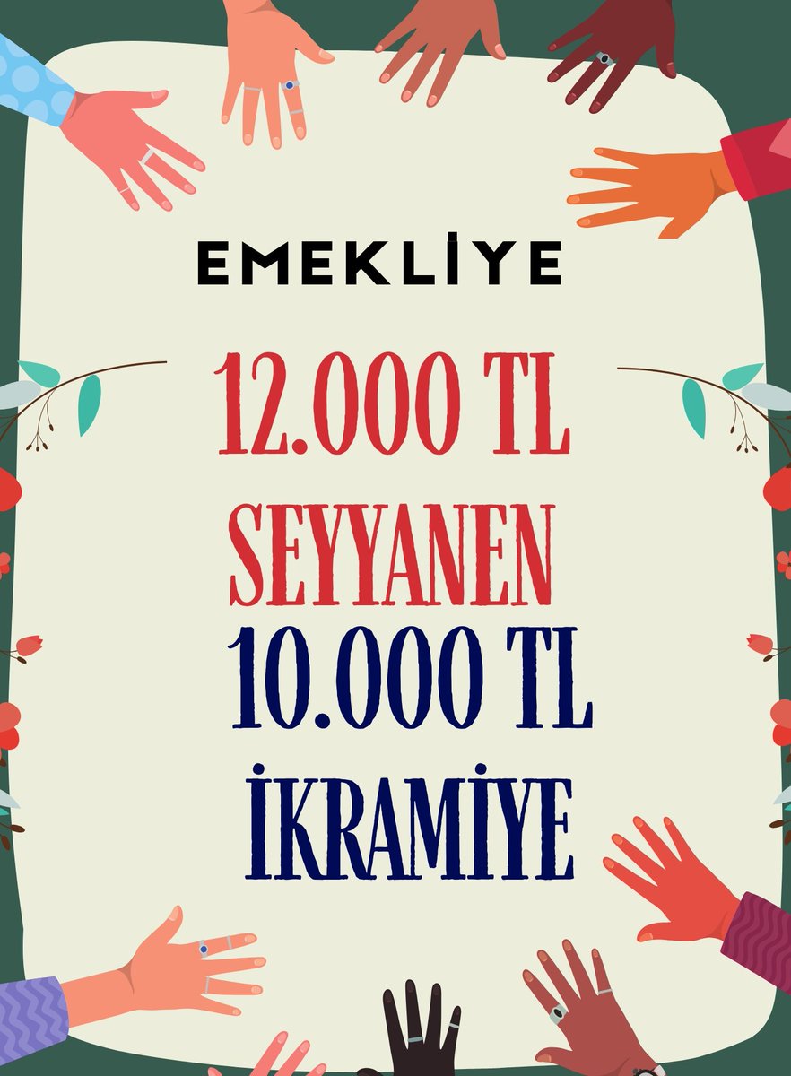 Alın 10bin lira ile bir hafta
Geçinin görelim

#KızgınEYTliAffetmiyecek
#EmekliSandıktaAffetmeyecek