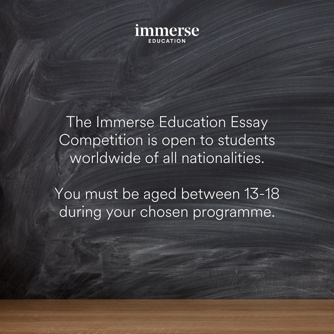 The Immerse Education Essay Competition 2025 is now open! #win #contest #prize #giveaway #prizes #learning #winner #free #school #students #writing #educate #teachers #essaycompetition #competition #essaywriting #essay