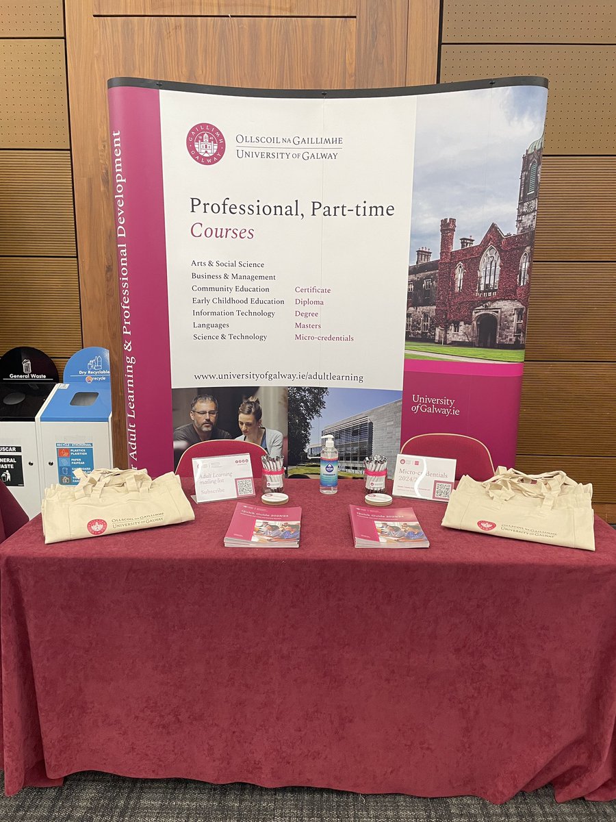 unigalway_adult's tweet image. Join us today at the Undergraduate Open Day @uniofgalway from 9am - 3pm

Come to the orange zone &amp;amp; have all your part-time study queries answered! 

#foryoufortomorrow #universityofgalway #opendays