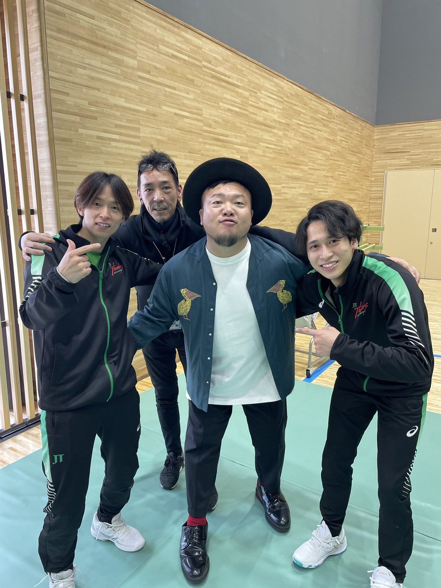 JTHIROSHMA information🏐】 今日の試合は、広島市出身のシンガー