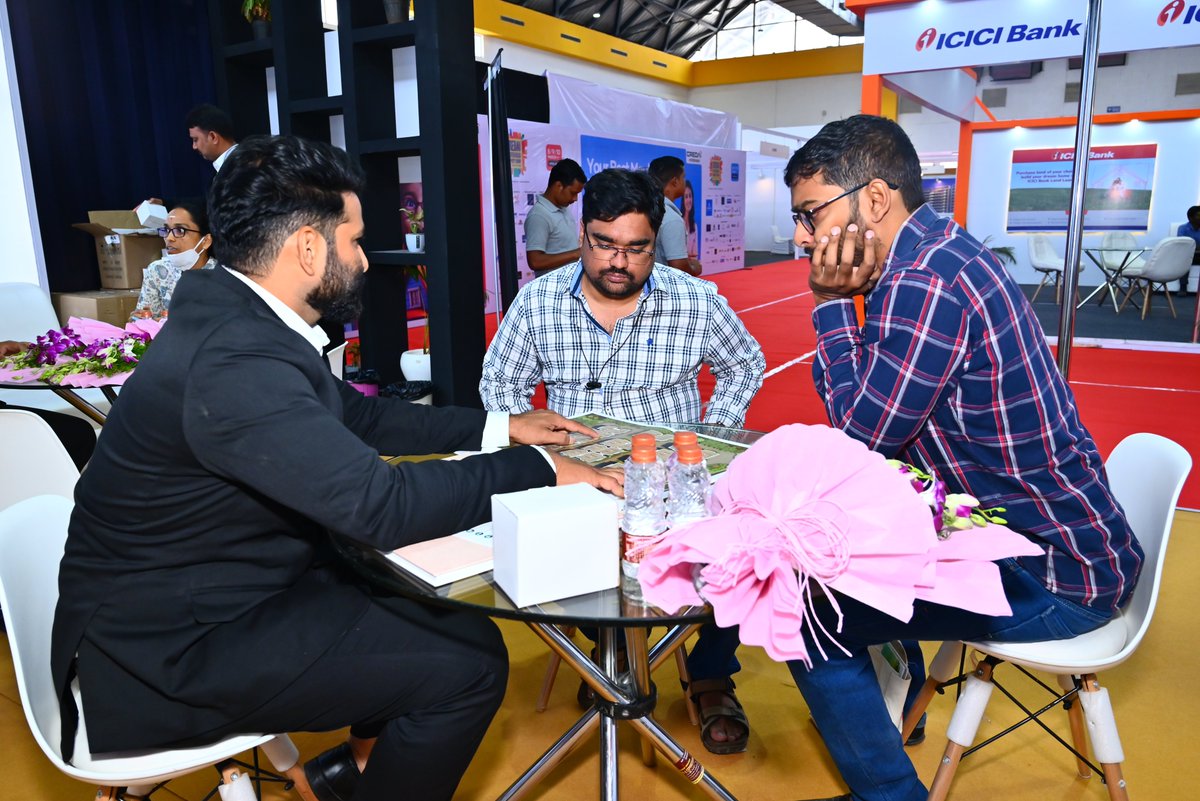 group_eipl's tweet photo. We can't reveal everything just yet, but here's a sneak peek of what you can expect at the @credaihyderabad Property Show! Stay tuned for more exciting glimpses! Visit EIPL Group at Stall No. G-14.

#CREDAIHydPropertyShow #EIPLGroup #cornerstone #thetamarind https://t.co/lt4z3TYYDM