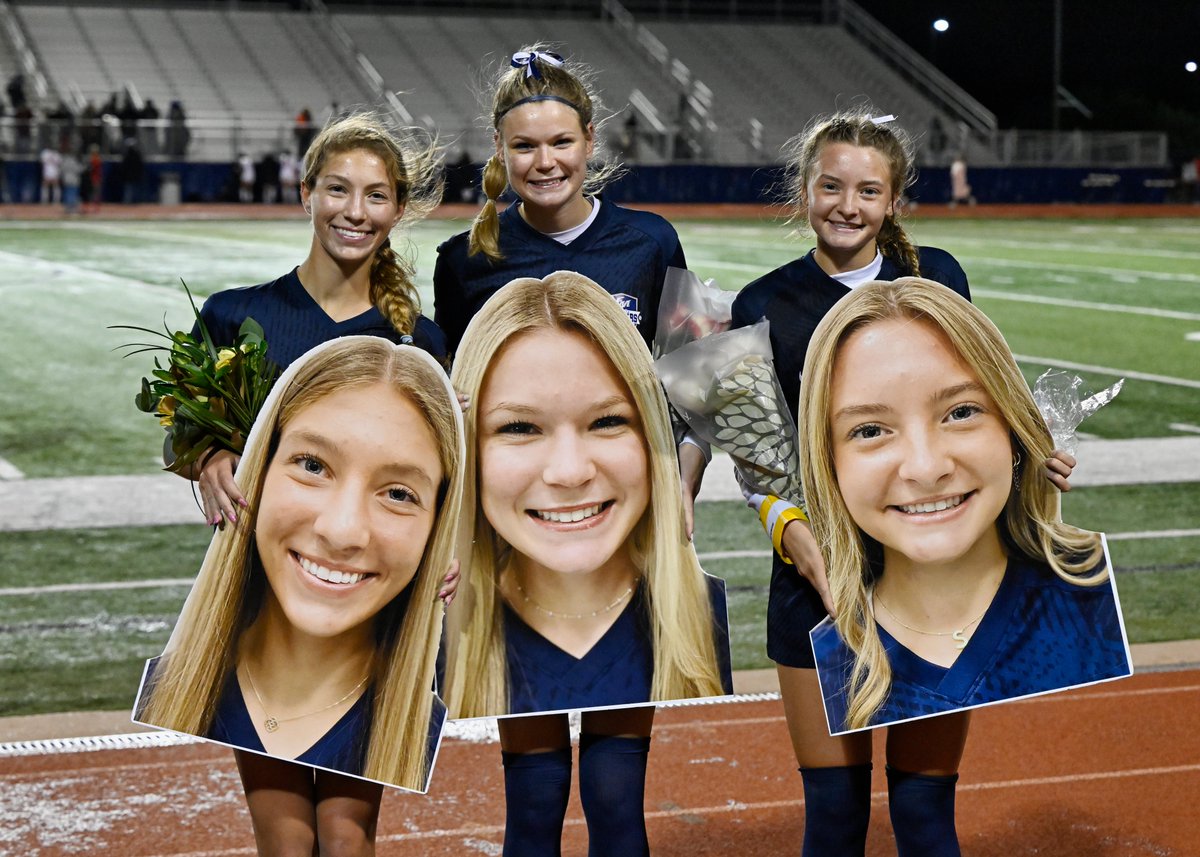 These three played their last home game of their high school careers tonight in a tie vs Coppell. Despite having Fatheads (Google it), all continue to make their mark on this program, astound with their exceptional skills &amp; will play at the next level. But they ain't done yet!