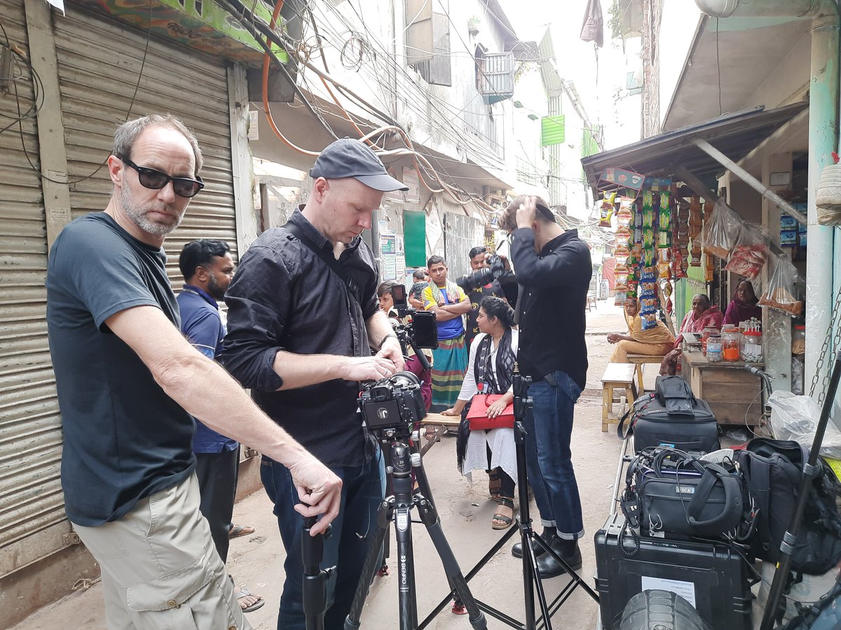 fixer_bd's tweet photo. Our recent project: Have just finished filming of a Feature Documentary for German Science Museum Klimahaus Bremerhaven on Climate Change in Bangladesh. We have provided all production services on the ground for this film project.

#fixerinbangladesh #needafixer #filminbangladesh https://t.co/iINS4H8AoK