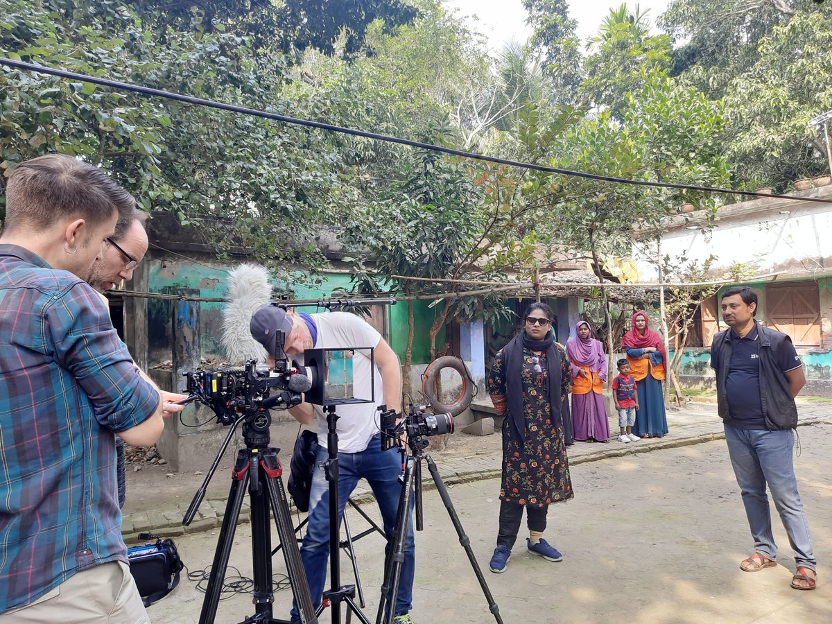 fixer_bd's tweet photo. Our recent project: Have just finished filming of a Feature Documentary for German Science Museum Klimahaus Bremerhaven on Climate Change in Bangladesh. We have provided all production services on the ground for this film project.

#fixerinbangladesh #needafixer #filminbangladesh https://t.co/iINS4H8AoK