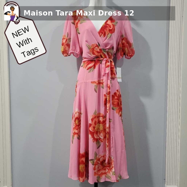 ConsignmentCAT's tweet photo. Bloom with style in our Maison Tara Maxi Dress πΈ! Flattering, flower-powered & just $19.99! Perfect for any #ACTIVE day or a night out. Get yours NWT! Shop now: https://t.co/ucvr0g8fP9 #MaisonTara #MaxiDress #New #ConsignmentCat #Pink/Red https://t.co/Jf80IebVaO