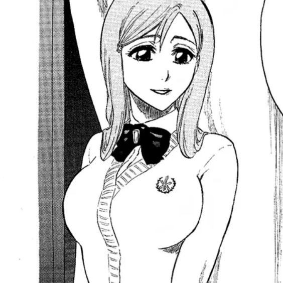Orihime smiled softly at the 𝐑𝐄𝐀𝐃𝐄𝐑.