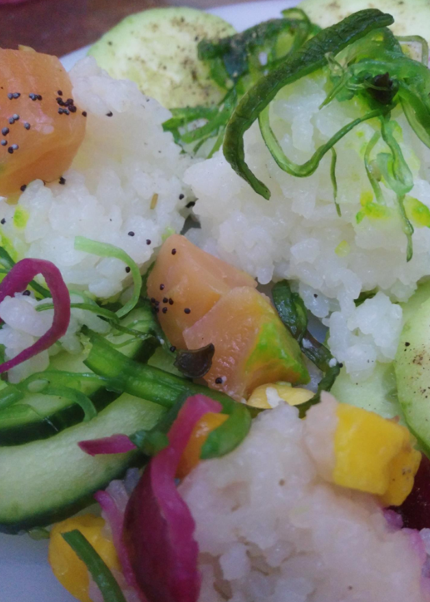 War das letzte Nacht nicht ein leckerer Sushi-Teller? ☺️