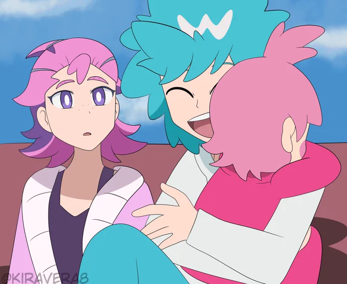 it's mr quaxly gijinka style! #anipoke 