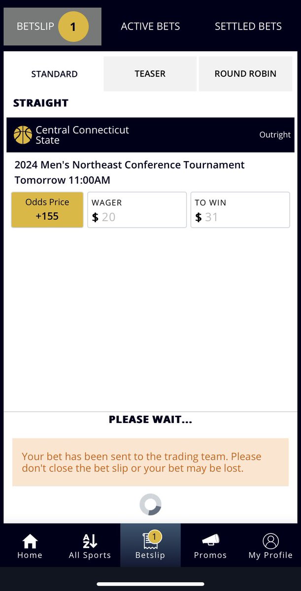 thewolfpackcord's tweet photo. FYI for anyone attempting to place a bet with  @SuperBookSports @SuperBookTN - they’ve brought in the PointsBet trading team to manage their risk. I lowered my stake to $20 and they still won’t even take my action https://t.co/OtUuduqsgP
