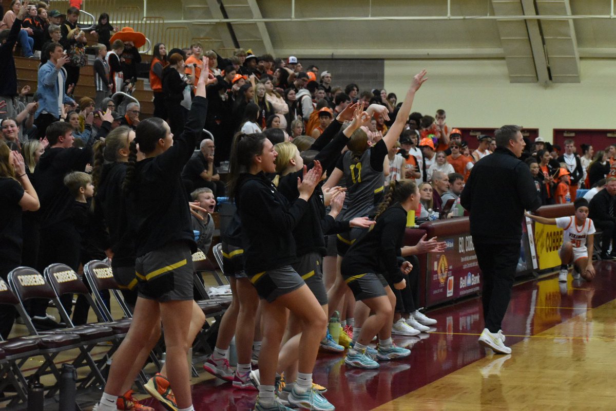 avaraykeil's tweet photo. No better way to recognize #InternationalWomansDay than by a Section Championship win for @PerhamGBB ! https://t.co/KimDsikBLz