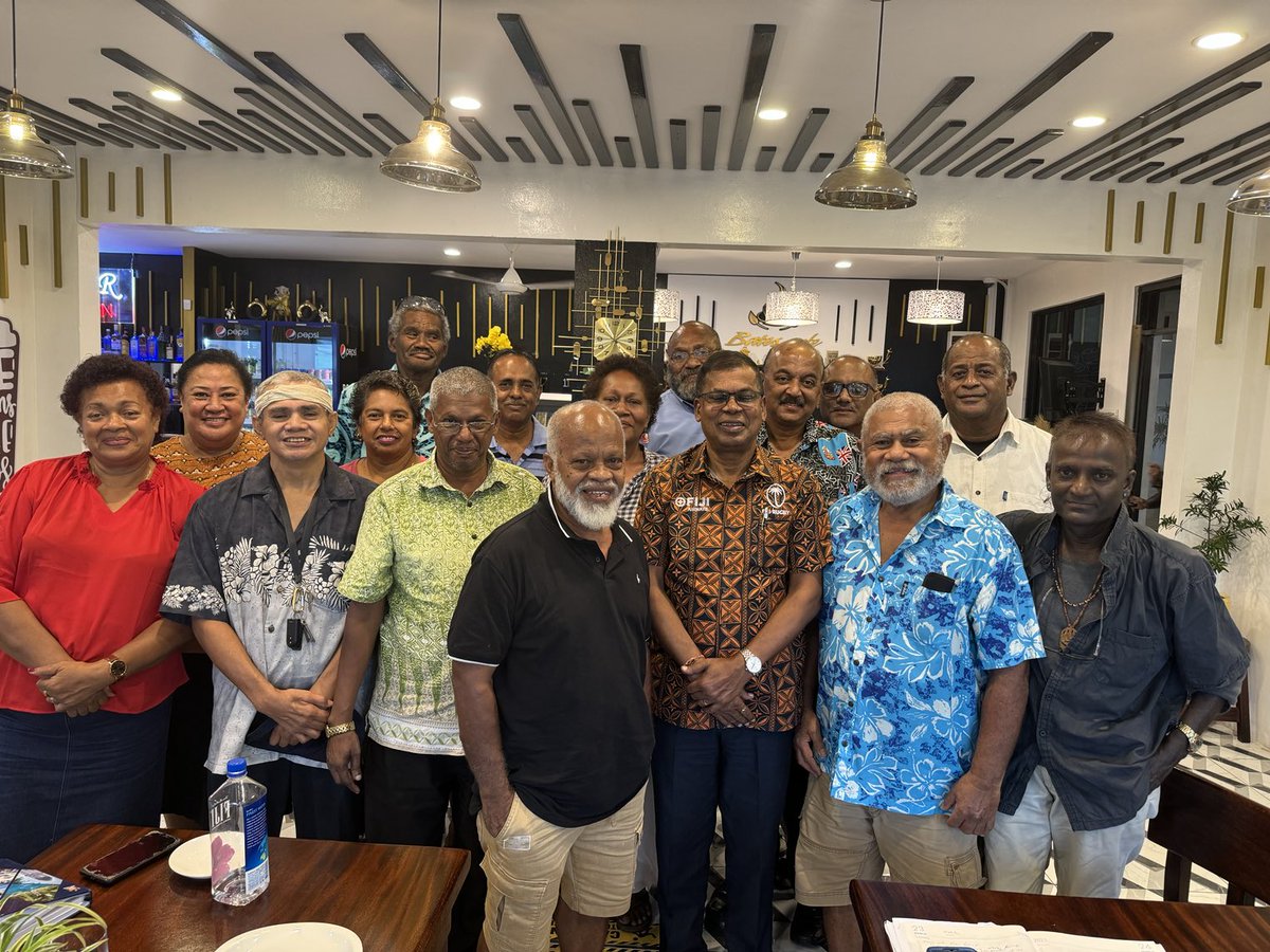 Pleased to meet and hear the concerns of some of the former ATS employees in Nadi today ⁦@FijiGovernment⁩