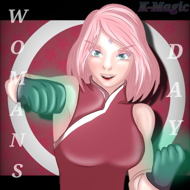 KMagic_124's tweet photo. "We girls have to be tough to survive" - 🌸

Happy day to all women!😘✨❤️

#Sakura #春野サクラ #Sakura_Haruno #sakuraharuno   #harunosakura #NarutoShippuden #ArtistOnTwitter https://t.co/Wznusc2yCN