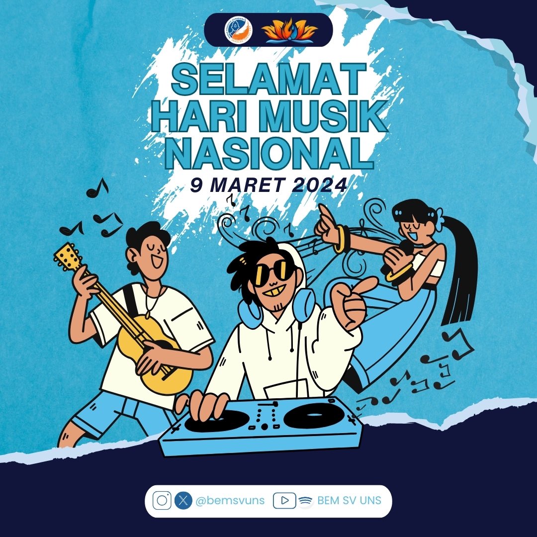 [MEMPERINGATI HARI MUSIK NASIONAL 2024]

Hai Vocazens 👋🏻

Selamat Memperingati Hari Musik Nasional 2024

instagram.com/p/C4SCGgvvZf_/…