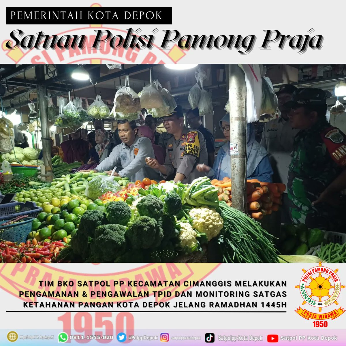 Satpol PP Kota Depok tweet media