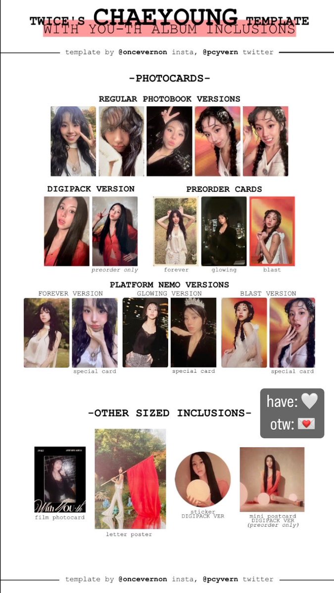 arii (@minionkth) on Twitter photo want to trade πΊπΈ only
have: twice with you-th
want: chae equivalents
β
β
β
β
β
β
π· pls read carrd before dm
#kpoptrades #twice #once #twicewtt #twicetrade #twicetrades #nayeon #jeongyeon #momo #sana #jihyo #mina #dahyun #chaeyoung #tzuyu <a href="/TWICE_trades/">TWICE trading and selling π</a> <a href="/twicetradeusa/">twice usa trades + sales πΎ</a> want to trade πΊπΈ only
have: twice with you-th
want: chae equivalents
β
β
β
β
β
β
π· pls read carrd before dm
#kpoptrades #twice #once #twicewtt #twicetrade #twicetrades #nayeon #jeongyeon #momo #sana #jihyo #mina #dahyun #chaeyoung #tzuyu <a href="/TWICE_trades/">TWICE trading and selling π</a> <a href="/twicetradeusa/">twice usa trades + sales πΎ</a>