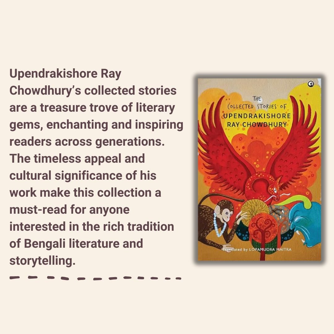 storizenmag's tweet photo. Upendrakishore Ray Chowdhury’s collected stories are a treasure trove of literary gems, enchanting and inspiring readers across generations.

Review - https://t.co/NnbzGlZaIL

Books are love!

@AlephBookCo @swapna508 https://t.co/2bPdiD5knQ