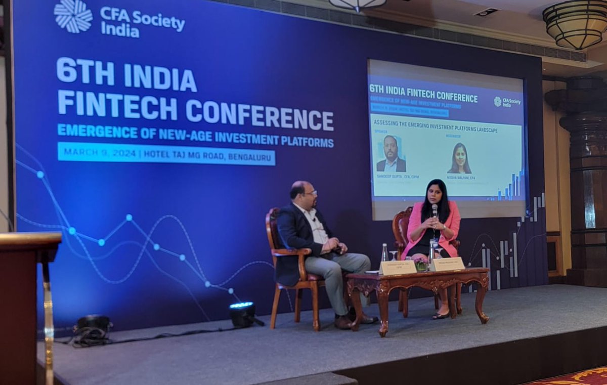 CFASocietyIndia's tweet photo. Digital Accessibility, Real time Data, Sophisticated tools, Cost effectiveness: Sandeep Gupta takes us through key differences between traditional players and new age tech players. #IndFintech https://t.co/w20X3ylXwb