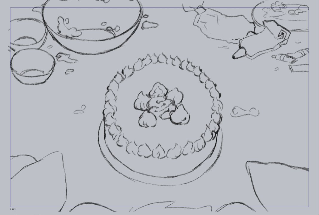 sneak peak at an animatic im working on!