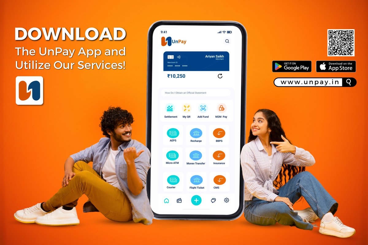 UnPay_official's tweet photo. Download the UnPay App and Utilize Our Services
UnPay App: 👉https://t.co/TEB0undrIZ...
Call Us: 1800 889 0349
Visit Our Website: https://t.co/P7unYCHFKw
#DownloadNow #fintechapp #unpay #merchant #fintech #recharge #DTH #payout #MicroATM #npci #bbps #Aeps #business #ruralliving https://t.co/0y0J9G1CUp