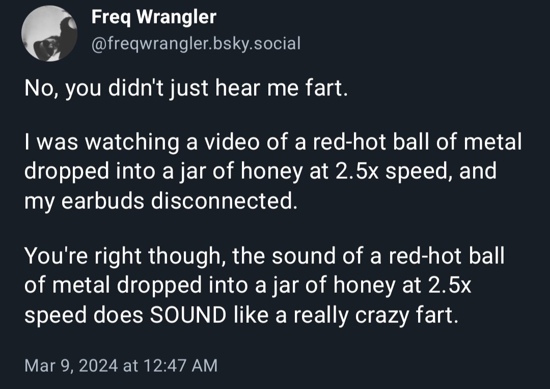 you're welcome, TWITTER users.